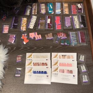 6 NWT color street nails